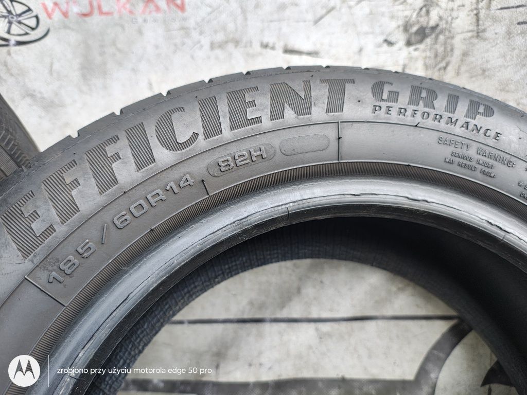 185/60r14 82T Goodyear Efficient Grip Performance