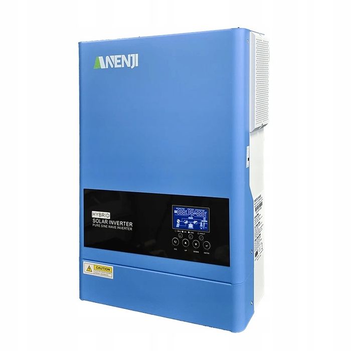 Falownik hybrydowy Anenji 6.2kW 48V Solary Baterie Sloneczne Kamper