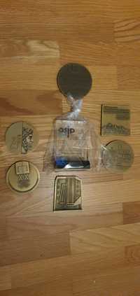 Medalhas e Placas Comemorativas