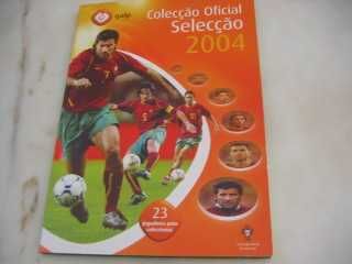 Caderneta completa : Seleção 2004 - Tazos