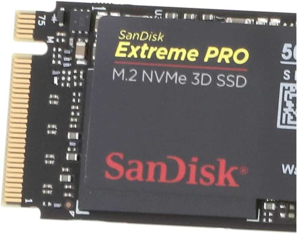 SanDisk Extreme Pro 500 GB M.2 NVMe