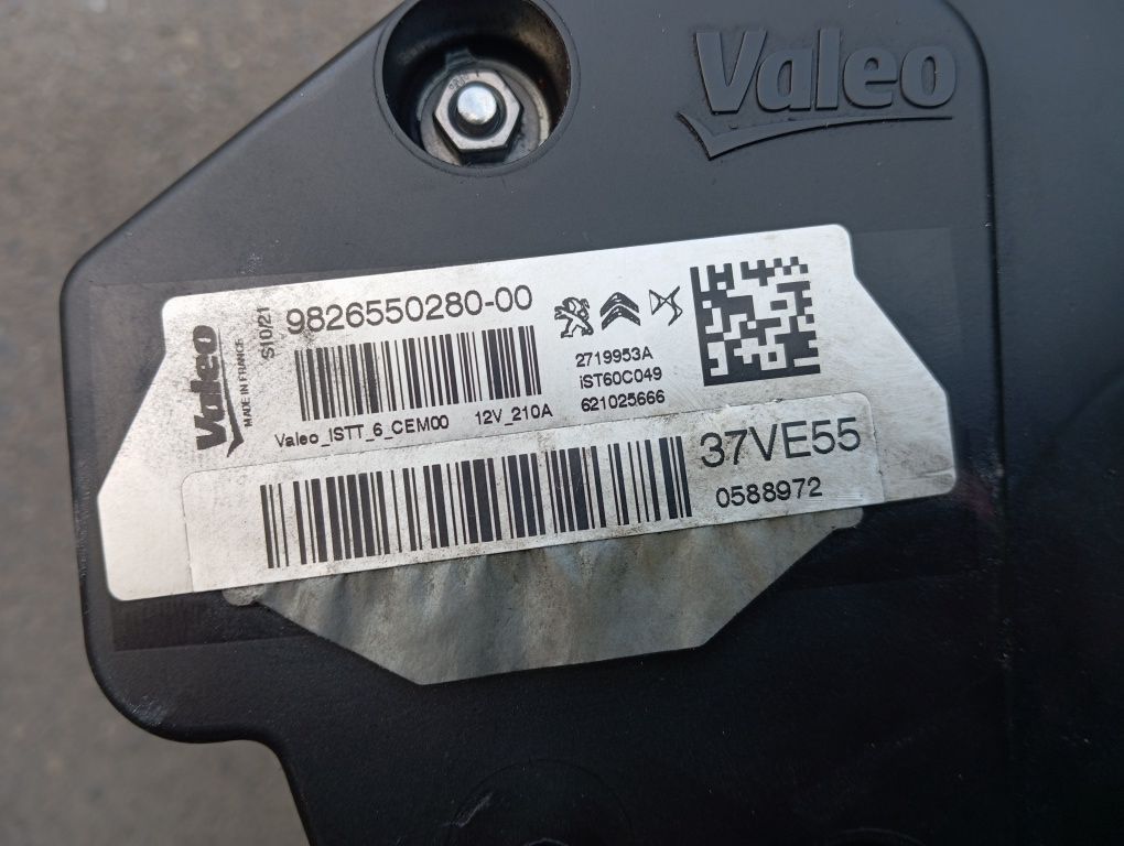 Alternator 2.0 Start Stop Jumpy Expert Proace Vivaro