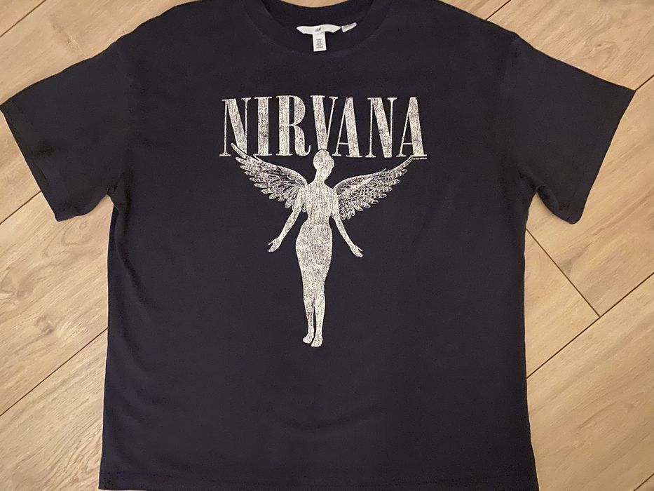 Koszulka oversize H&M rozm. S