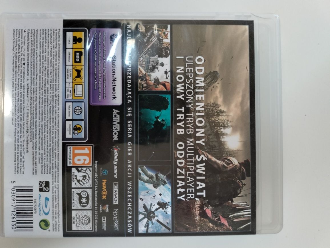 Call of Duty Ghosts PS3