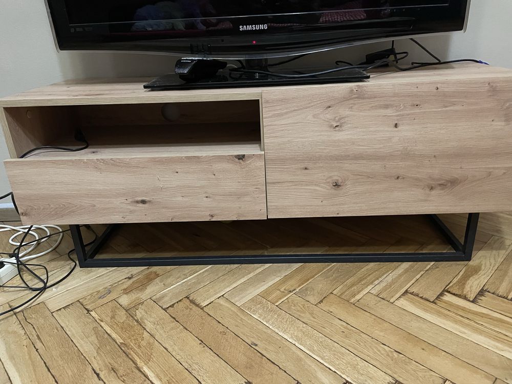 Szafka RTV jasny brąz