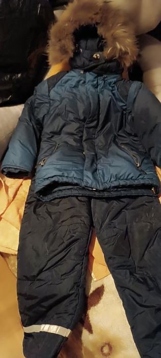 Зимній комбінезон і куртка 110-116