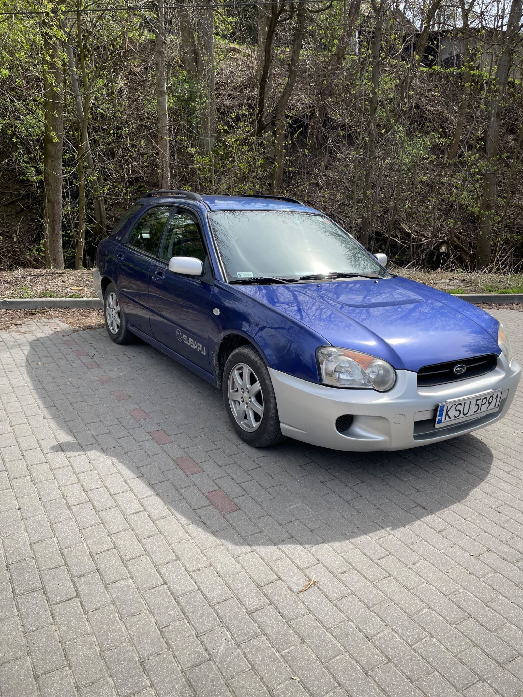 Subaru Impreza 1.6 4x4 GAZ sekwencja