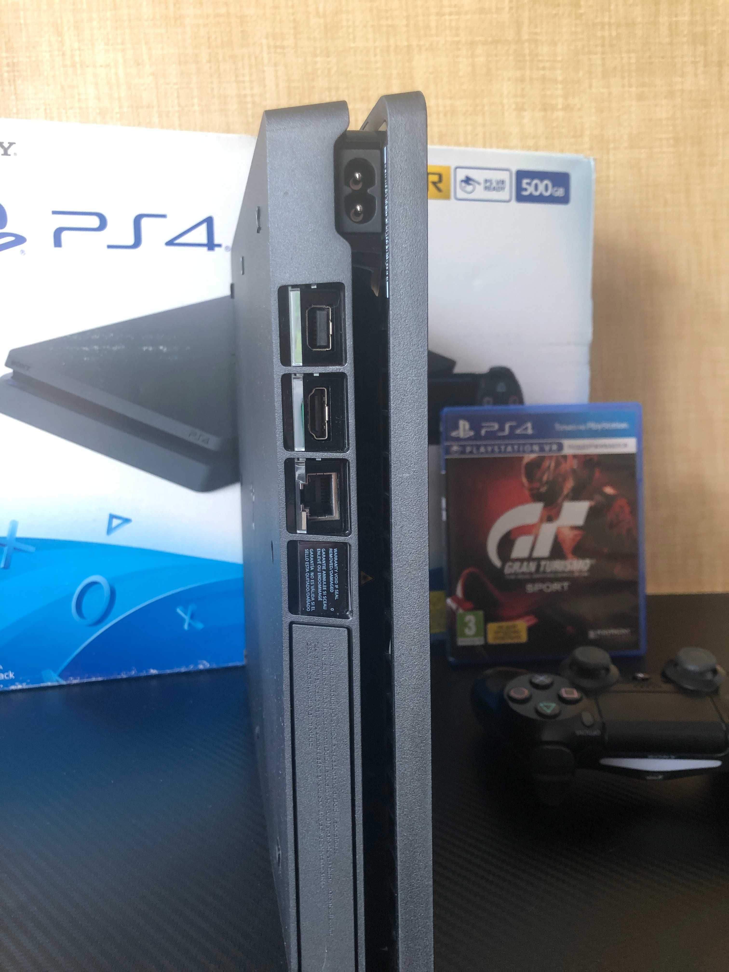 Playstation 4 Slim 500GB (PS4) + Диск Gran Turismo у подарунок