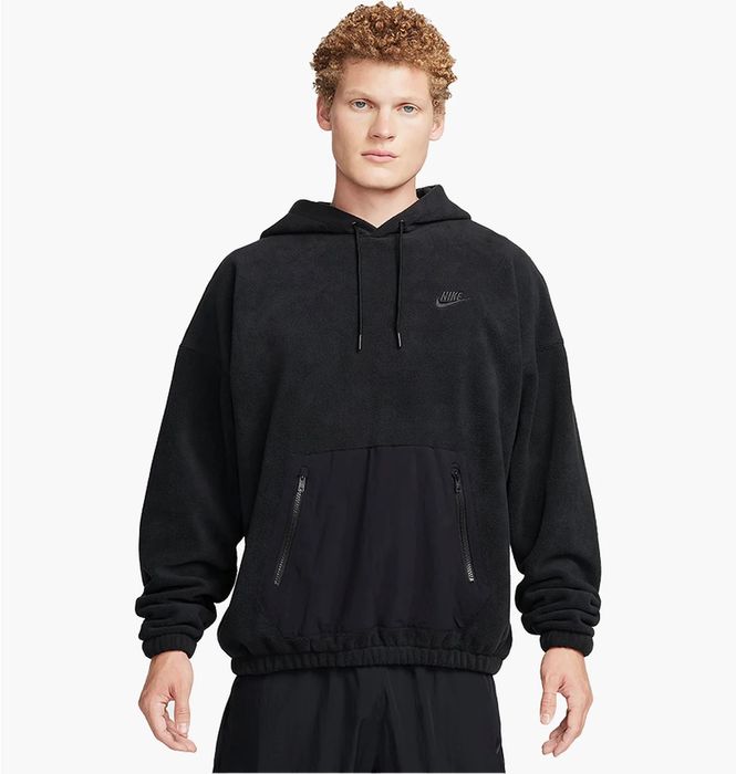 Оригінал! Худі Nike Sherpa (чорне) (M) Нове з бірками!