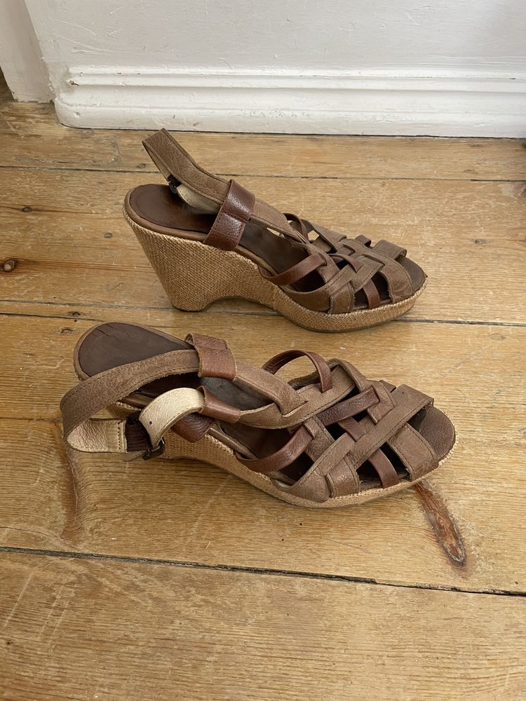 Sandalias Hera - castanho
