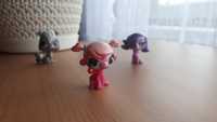 Figurki littlest pet shop Zoe, Pepper i Minka