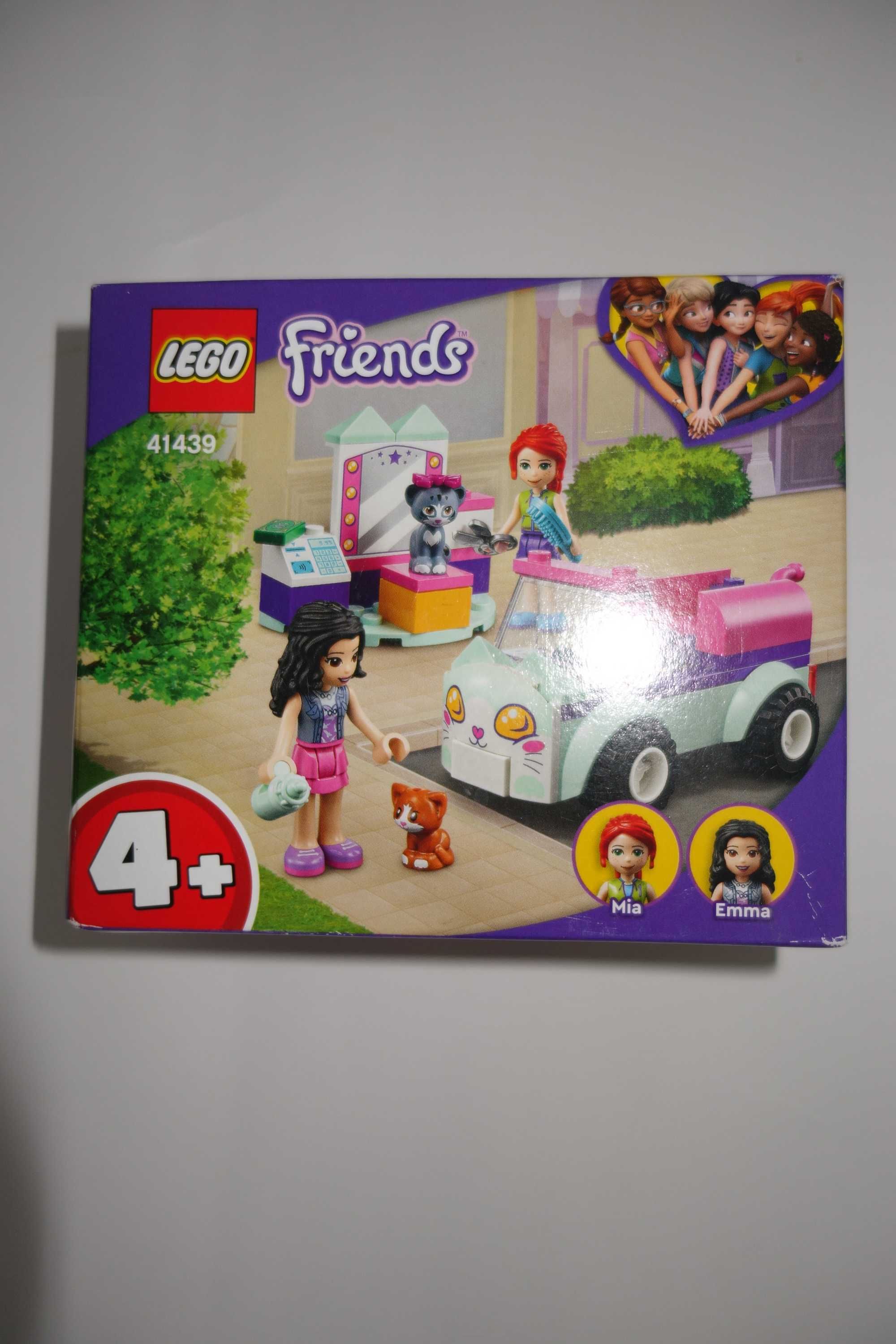 Lego Friends - Zestaw nr 41439 Samochód do pielęgnacji kotów.