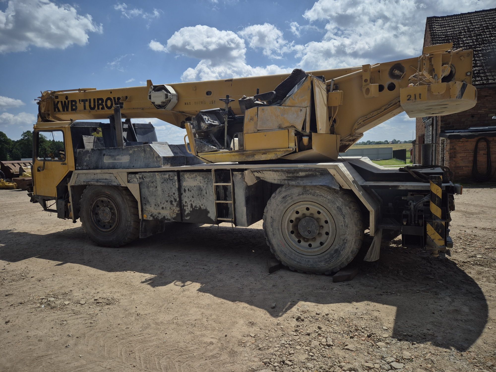 Dżwig, żuraw samochodowy Liebherr Ltm 1025