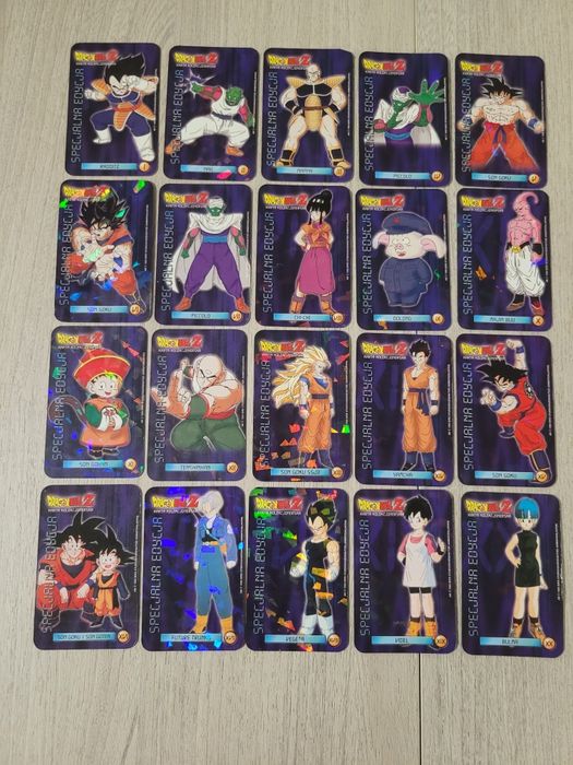 Karty Dragon Ball Chio - 100/100 DBZ - 3 pełne kolekcje