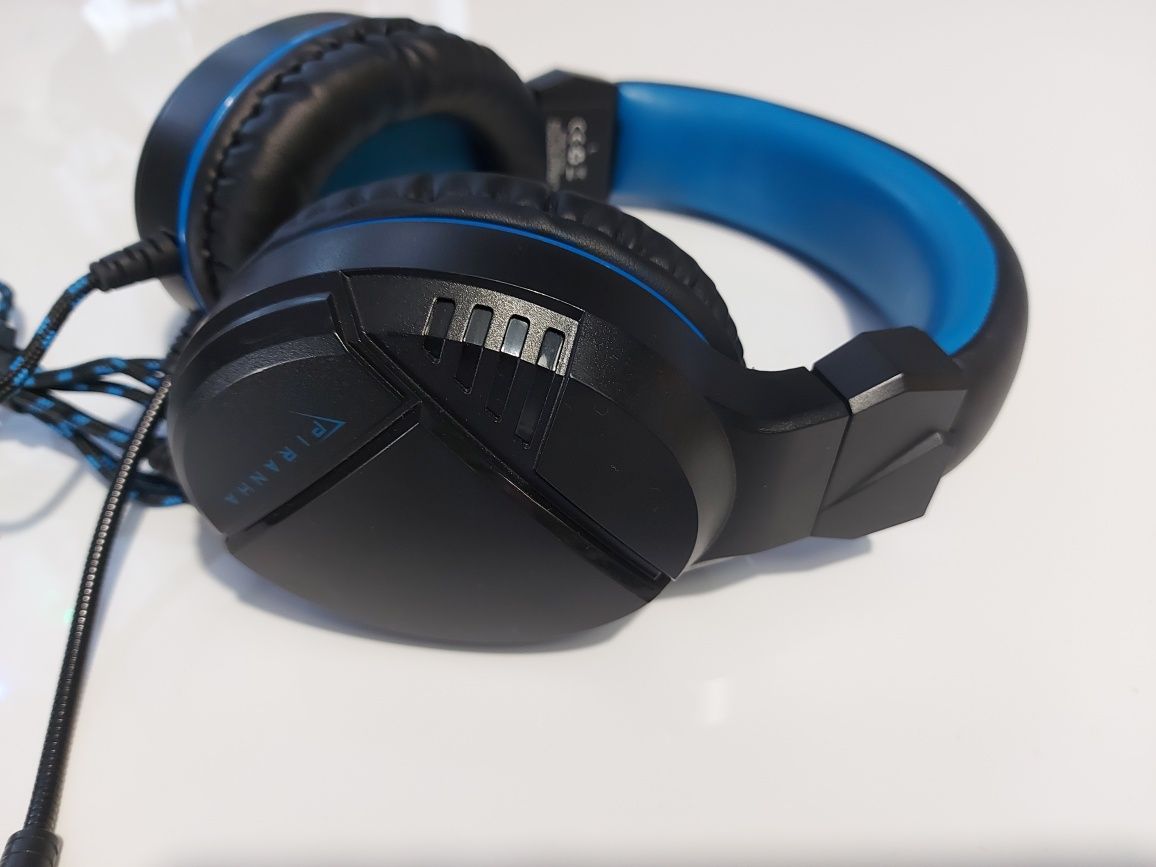 PIRANHA Gaming Headset HP40 - Zestaw słuchawkowy - Sony PlayStation 4