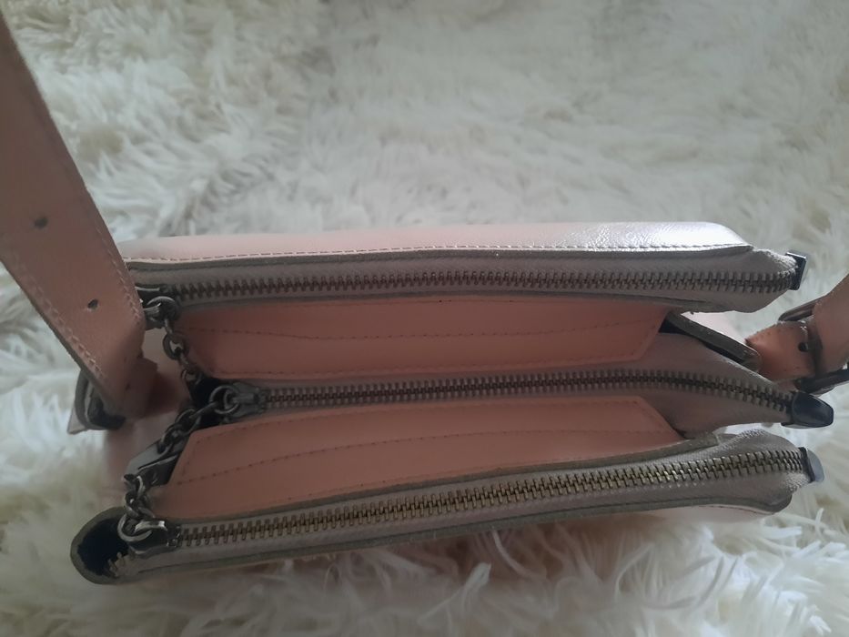 Кожаная  сумочка