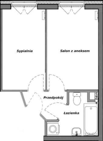 Wynajmę mieszkanie na ul. Czernickiej (tuż przy ul. Kiełczowskiej).