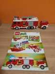 LEGO Basic 735 Fire,StraTow 1990 Kompletne światła elektroniczne 9V