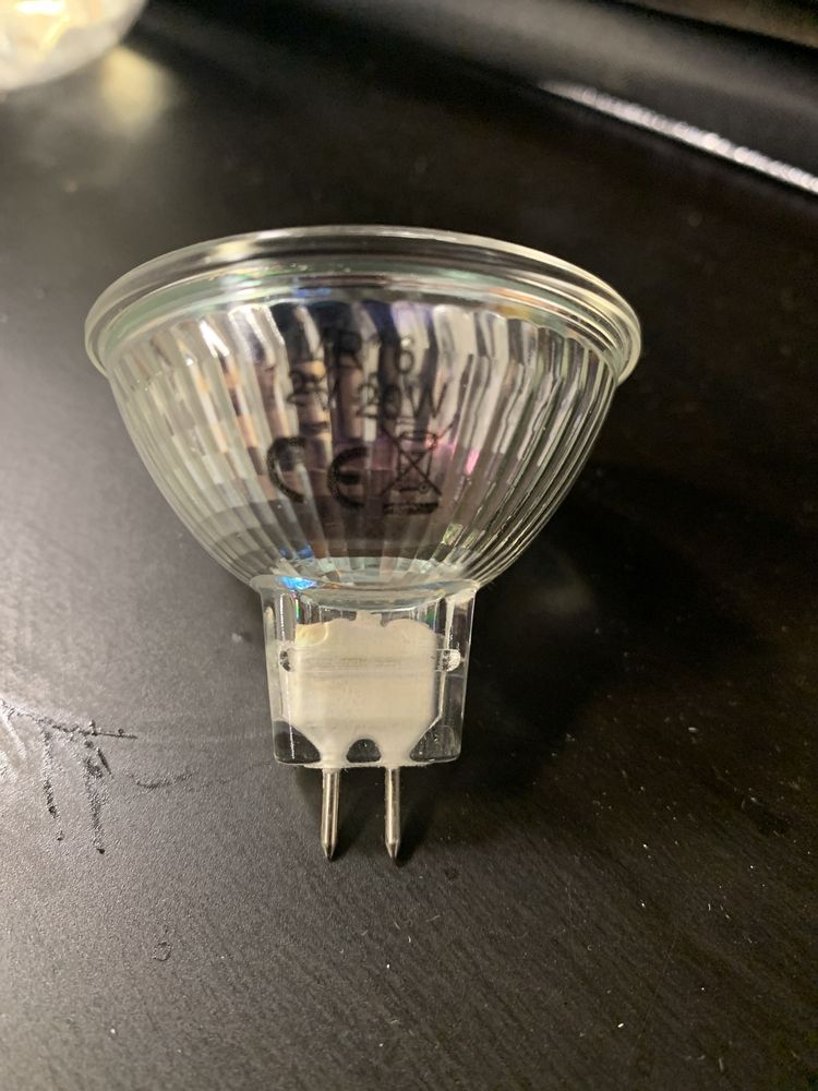 Żarówka halogenowa 50mm 12V 20W MR16