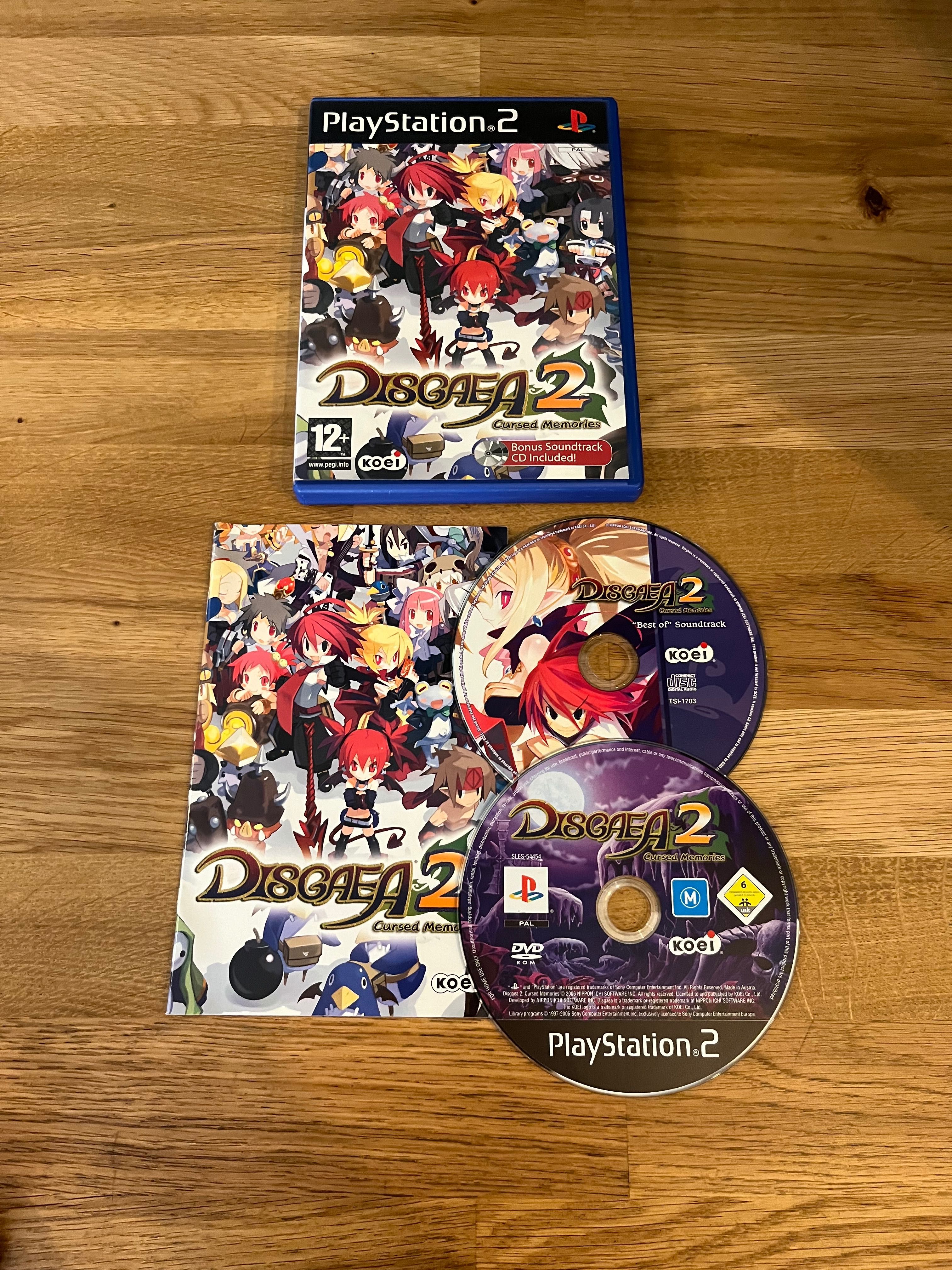 Disgaea 2 Cursed Memories PS2