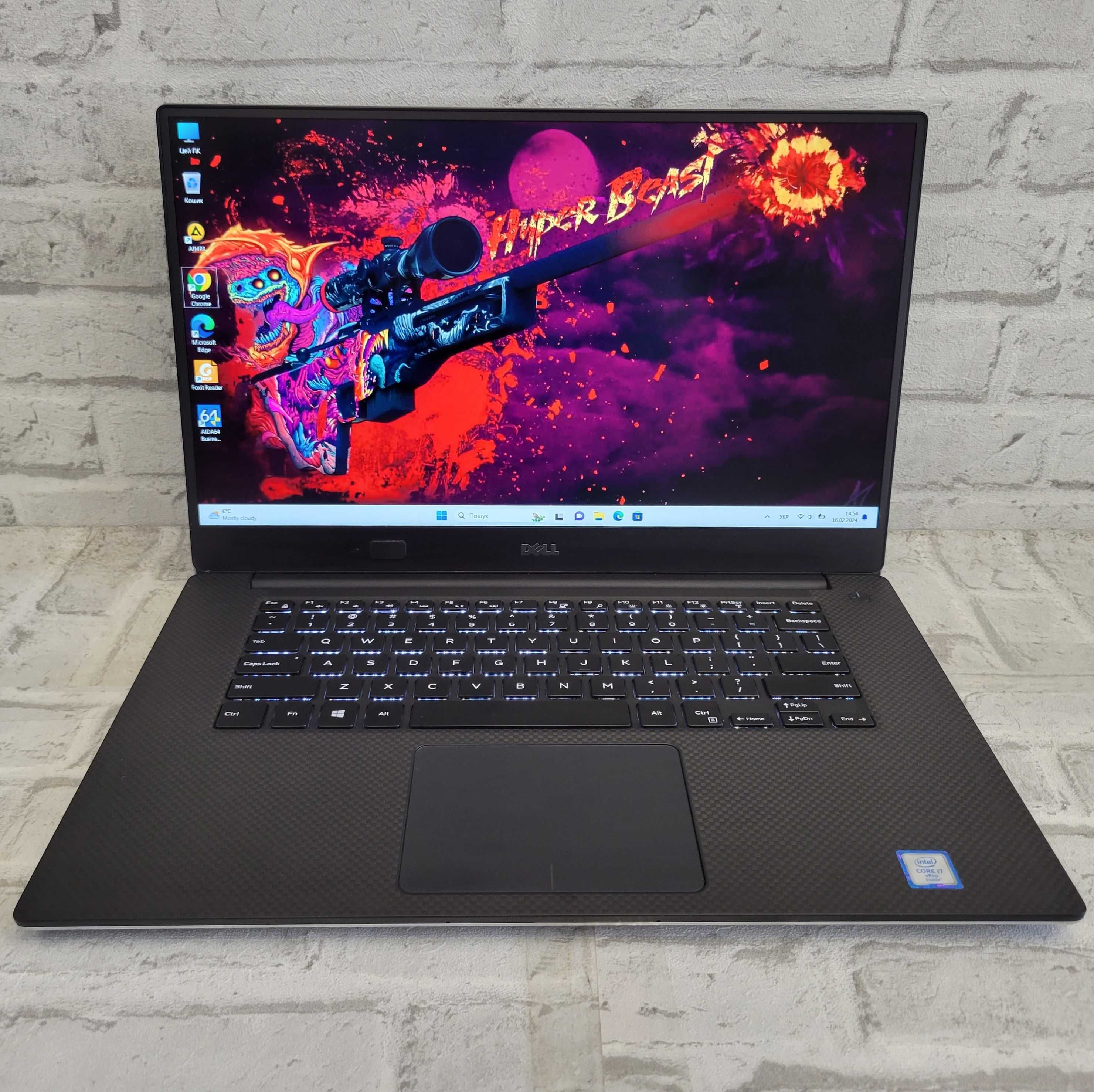 ‼️Игровой ноутбук Dell 15.6"/i7-6820HQ 8ядер/GTX960/16gb/512SSD #946.1