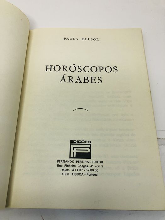 Horóscopos Árabes - Paula Delsol