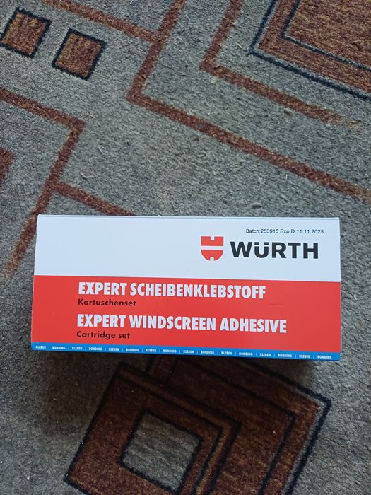 Набір для вклеювання скла WURTH EXPERT 5 в 1 310 мл