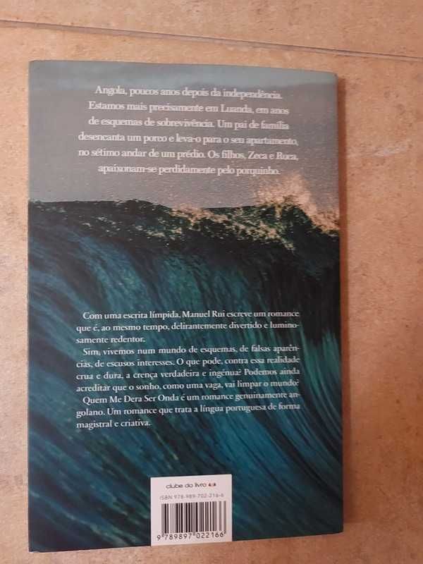 Livro quem me dera ser onda