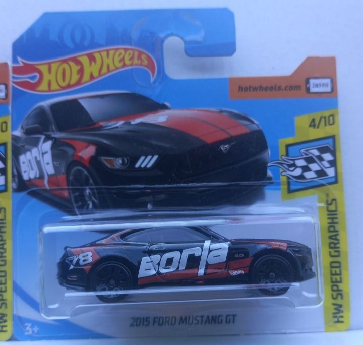 Hot wheels conj 2 - 2015 ford mustang GT