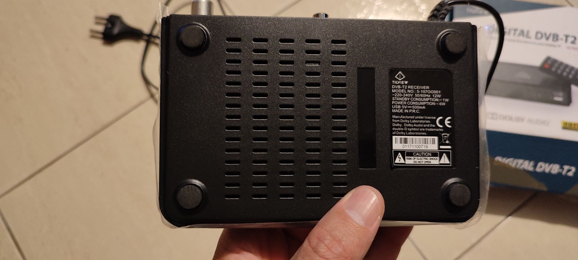 Receptor Tilview DVB T2
