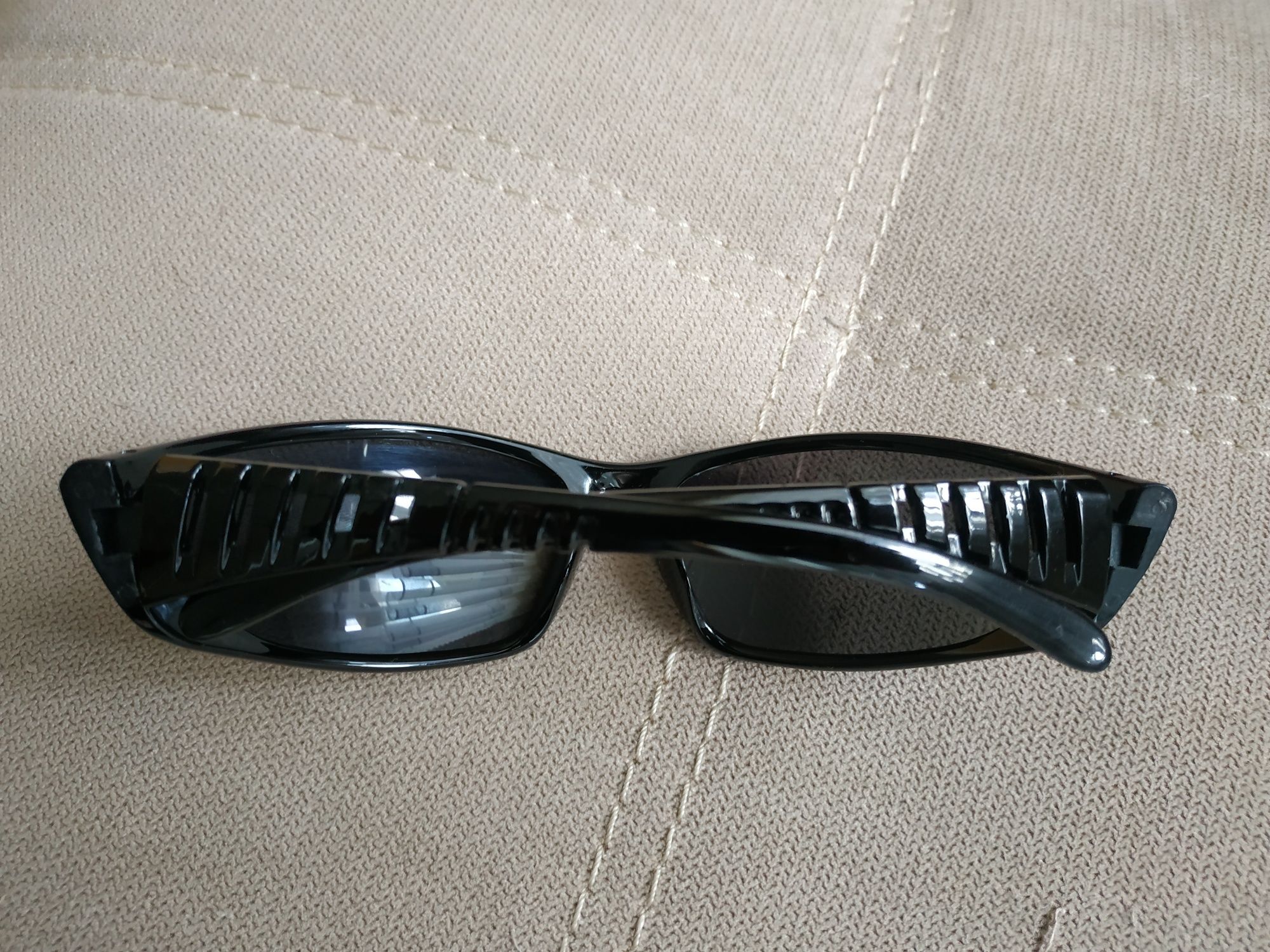 Тактические солнцезащитные очки темные взрослые, состояние отличное