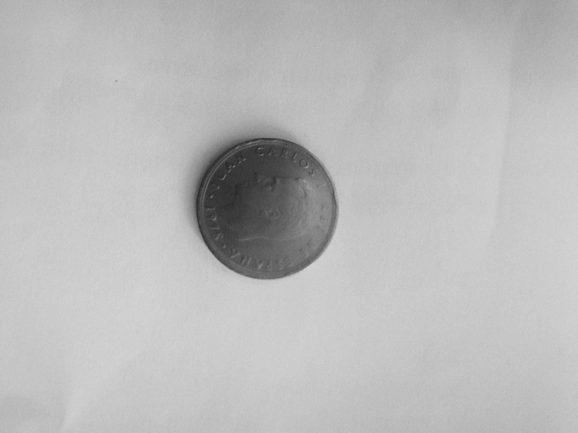 1 Peseta espanhola de 1975.