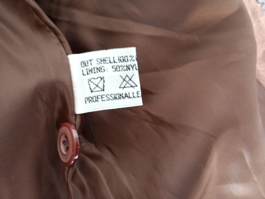 Kurtka marynarka skórzana s/m