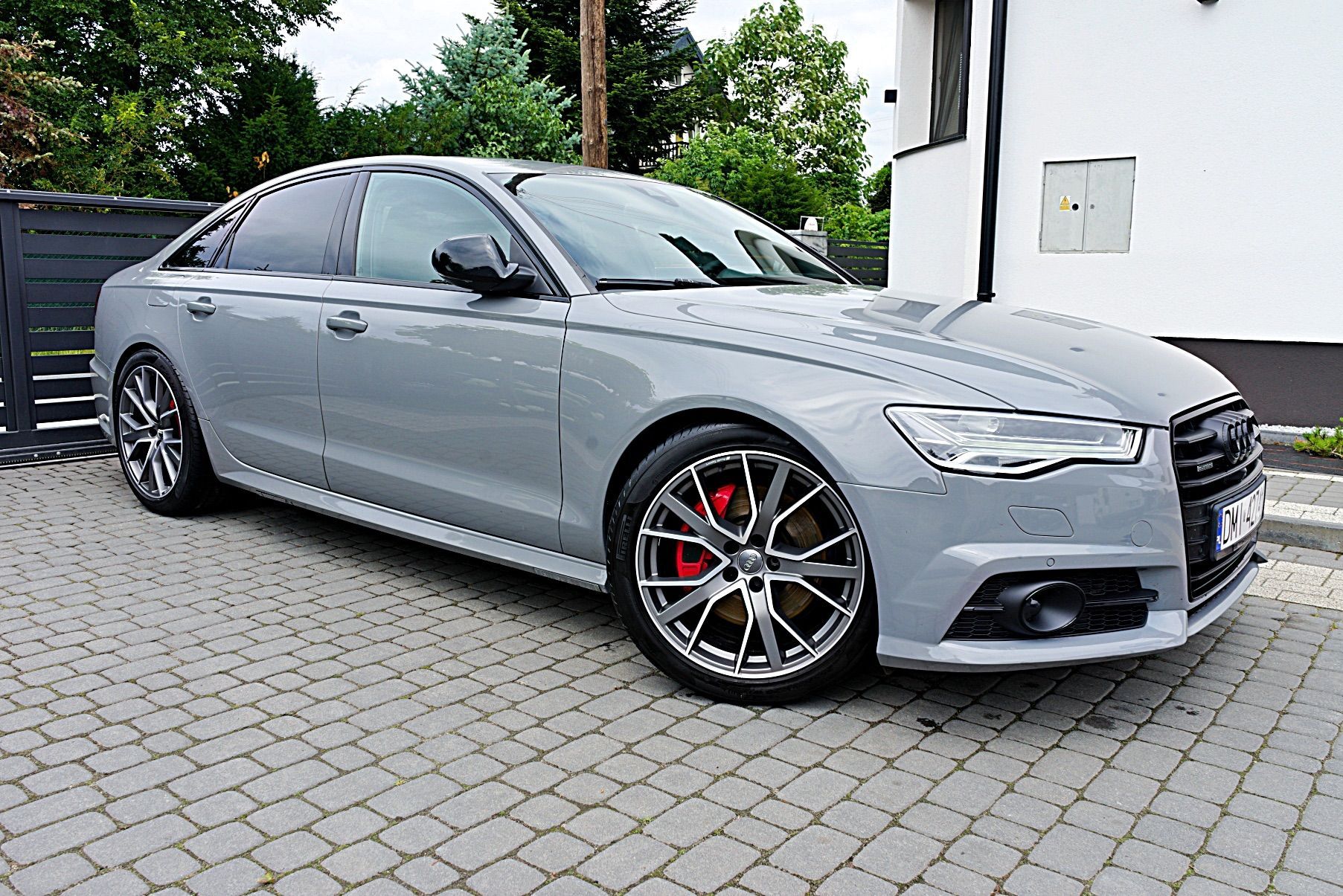 Audi A6 Competition Nardo Grey Pelna Opcja 3.0 tdi 326 KM Quattro Matrix ACC