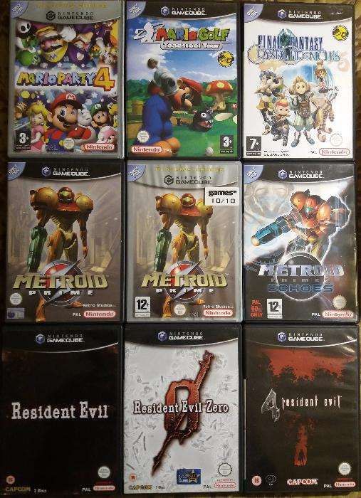 Lote Jogos Nintendo Gamecube