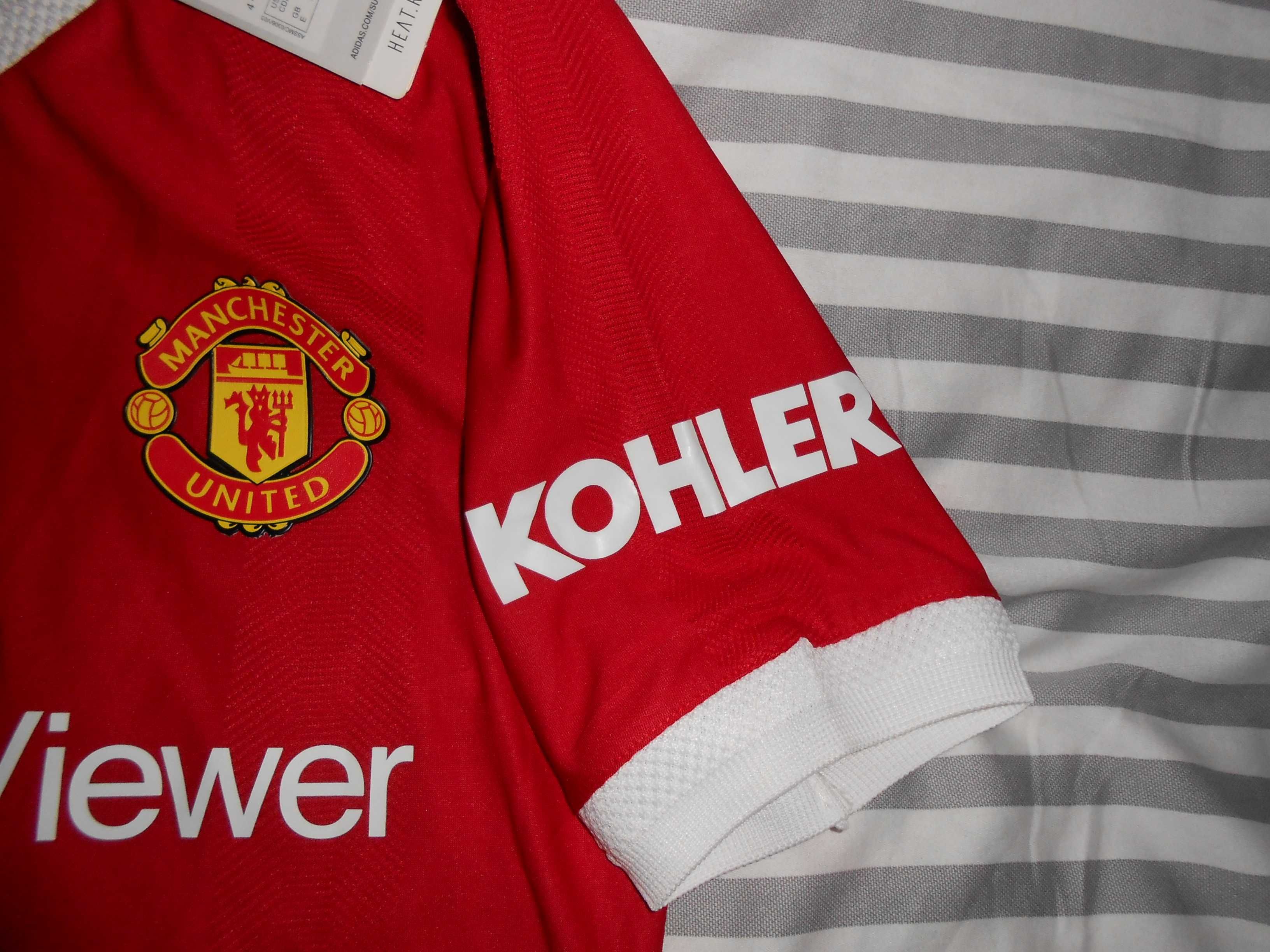 Nowa koszulka meczowa adidas Manchester United 2021-22 (S)