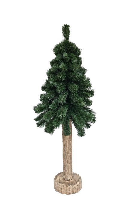 Sztuczna choinka 140cm na pniu - 2 sztuki -70%