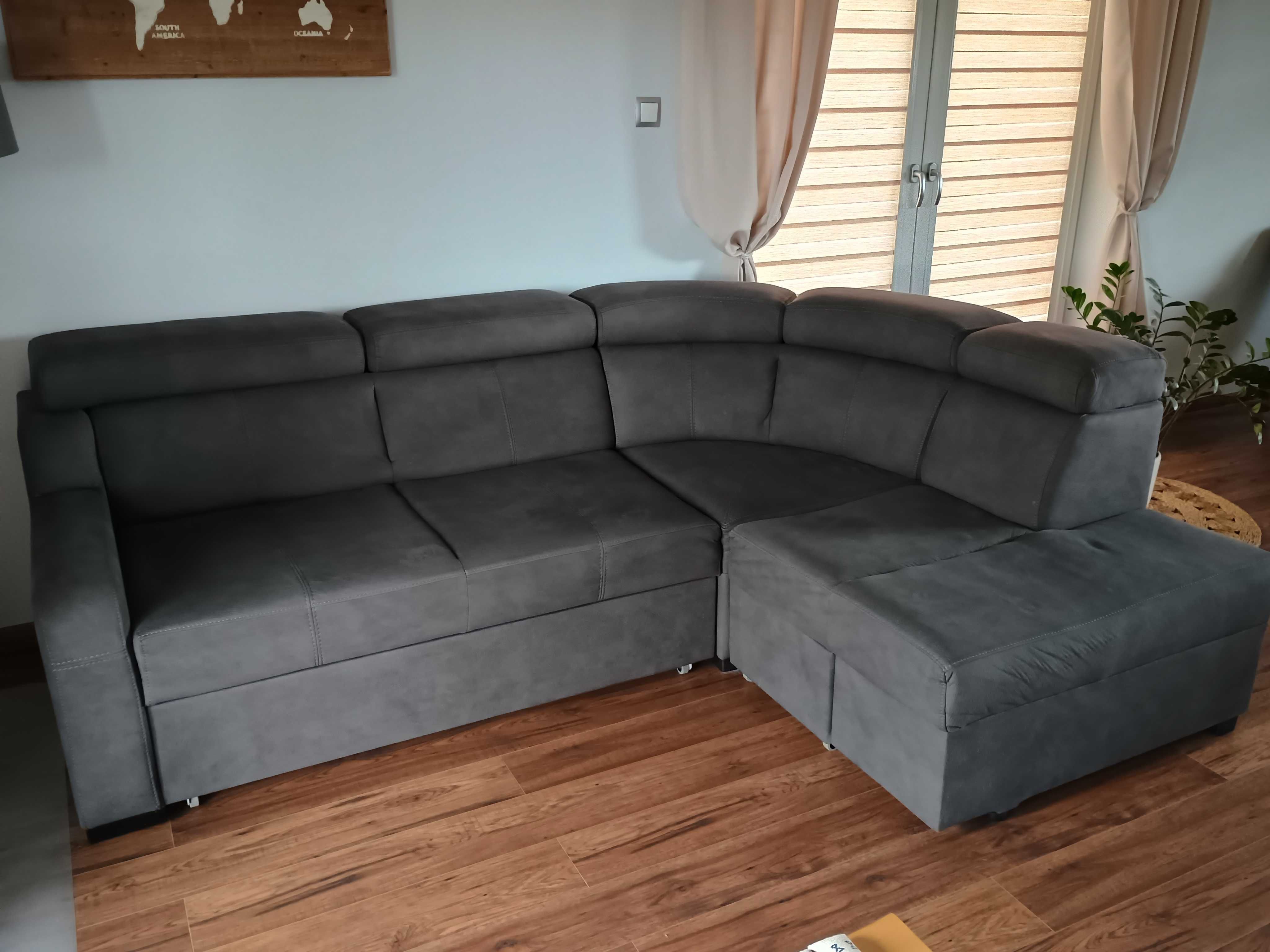 Sofa Narożnik z funkcją spania