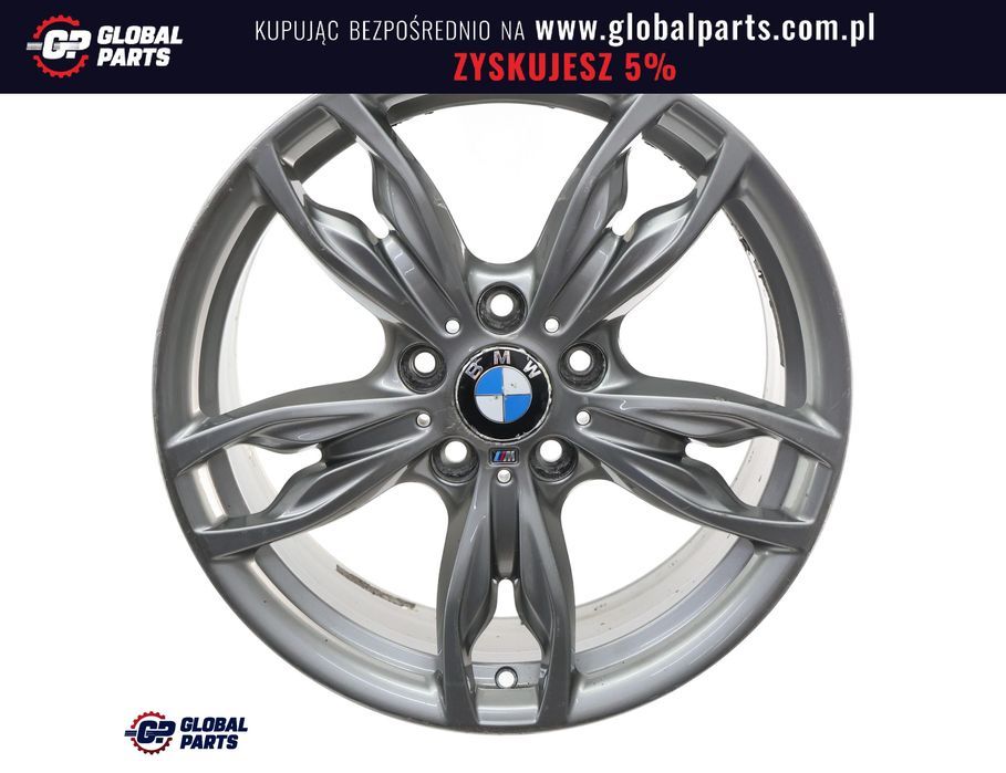 BMW F20 F21 F22 F23 Felga Aluminiowa Ferric Grey 18" M Styling 436