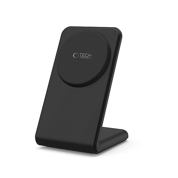 Tech-Protect Qi15W-A38 Magnetic Magsafe Wireless Charger Black