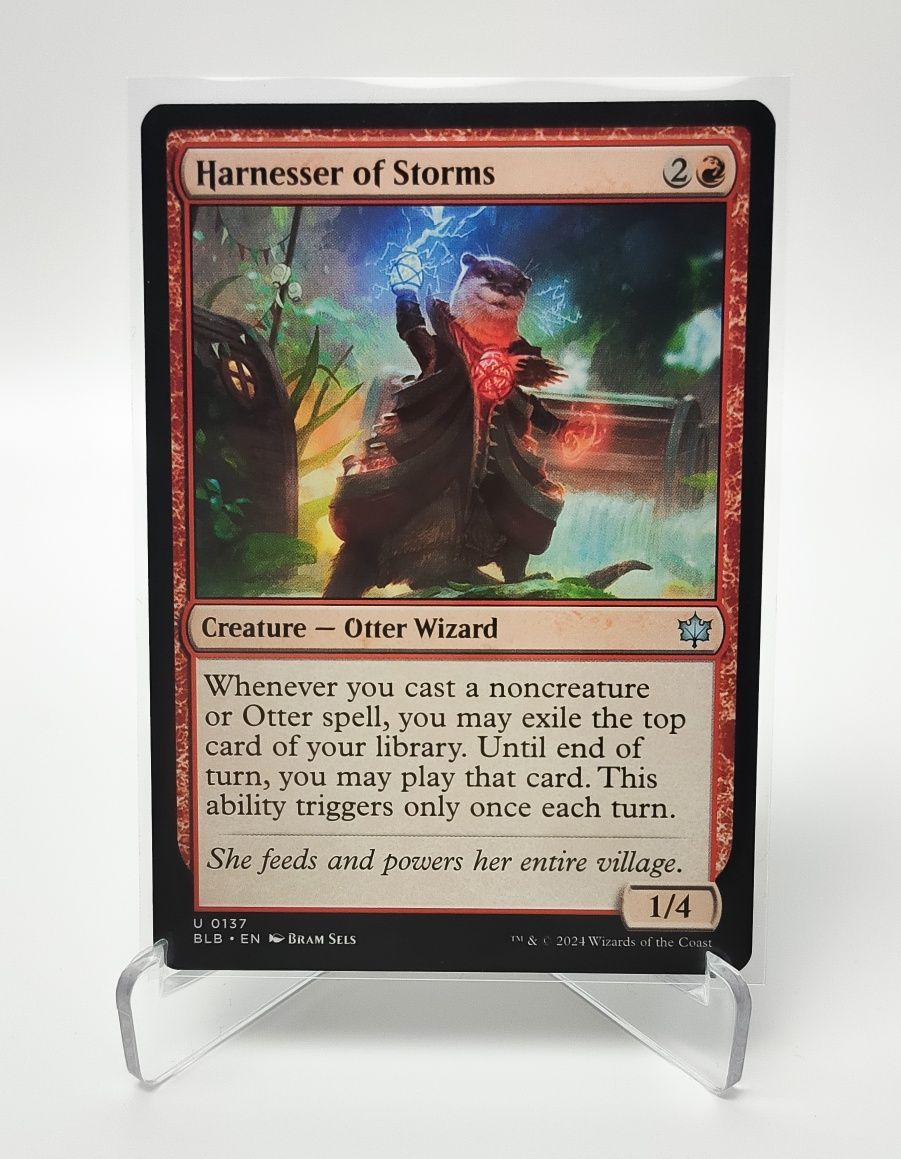 Harnesser of Storms 137 Bloomburrow Magic the Gathering (MTG)