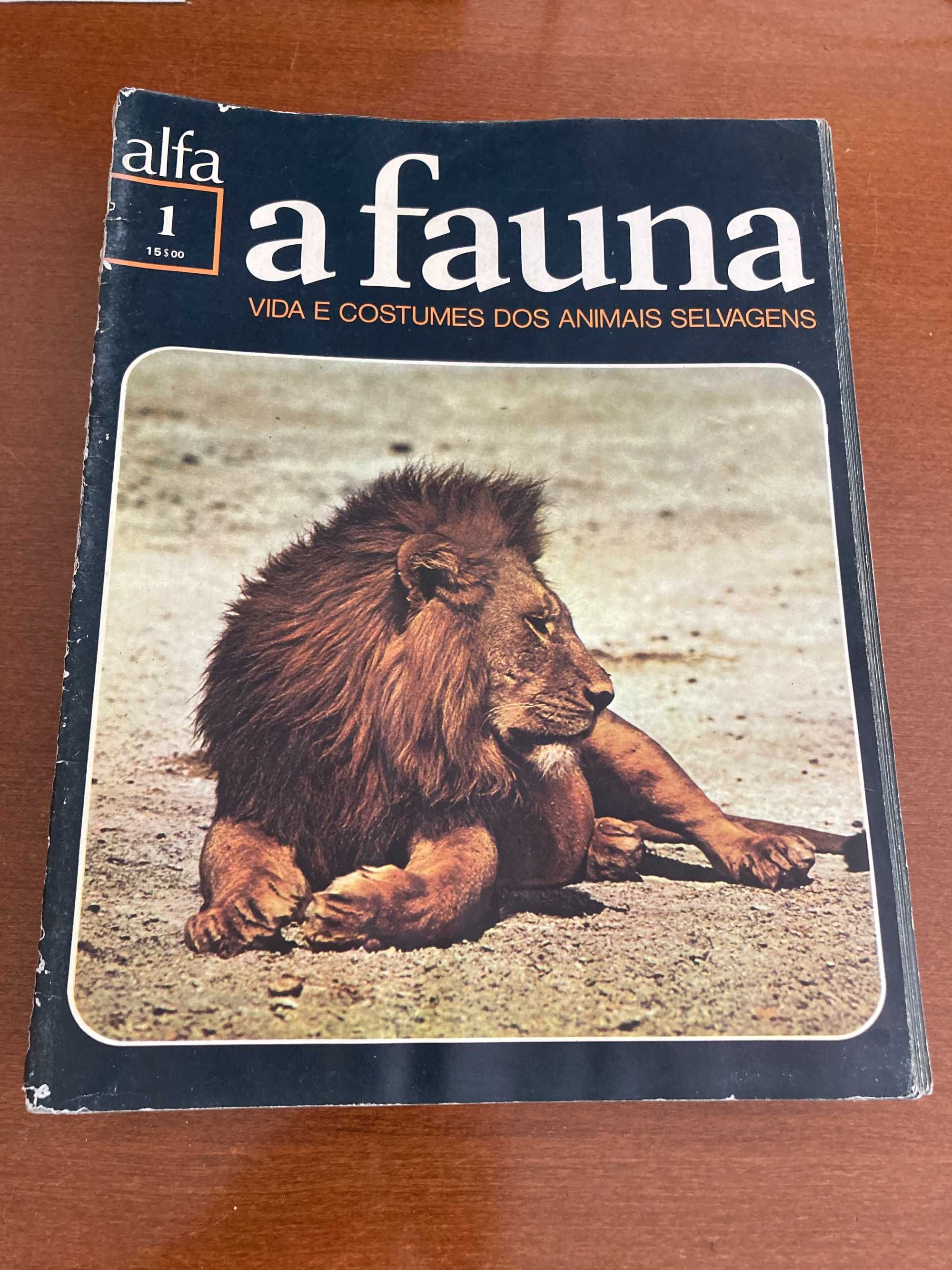 Revistas "A Fauna - Vida Selvagem" - Colecção Alfa