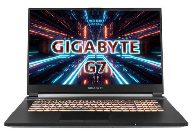 17.3" Gigabyte Intel Core i5-11400H GPU RTX 3050 16GB RAM NVMe 512GB