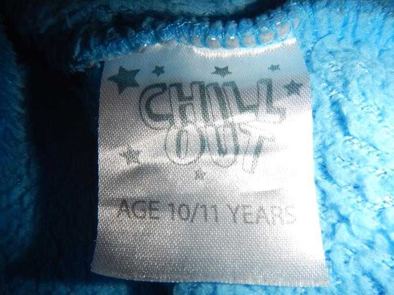 Пухнаста флісова піжамна кофта chill out p.10-11років (140-146см)