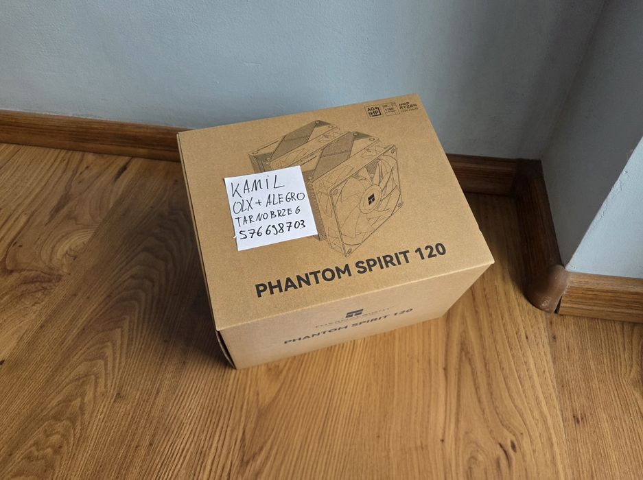 Chłodzenie Procesora Thermalright Phantom Spirit 120 2x120mm-Nowe + GW