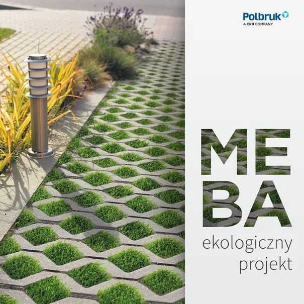 Płyta ażurowa Meba 8cm szara nowa.