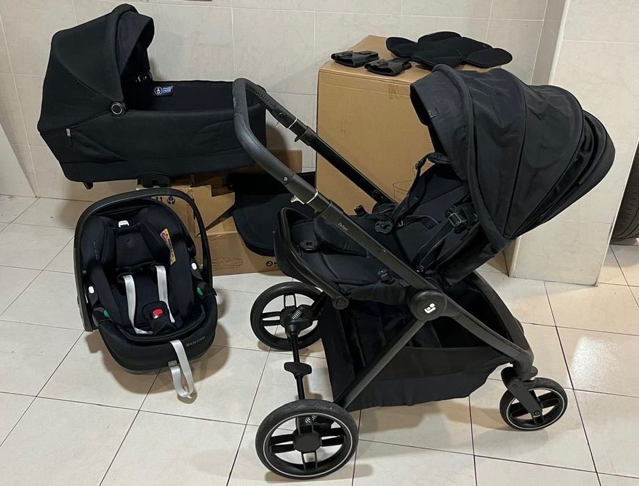 Carrinho maxi cosi Oxford (trio) 360• isofix ótimo estado