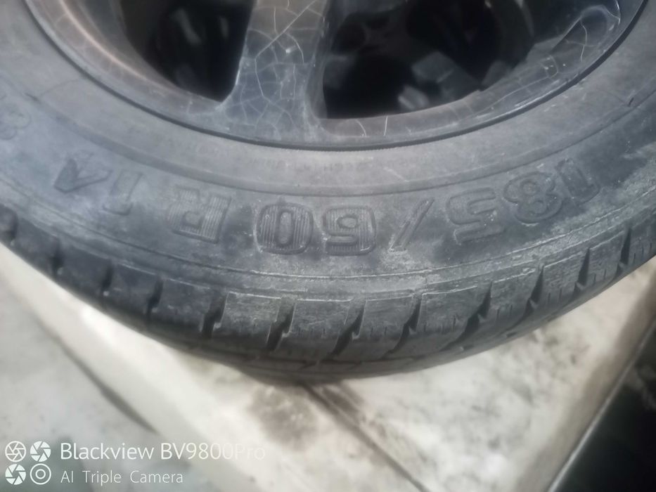Диски R14 5х100, зим.шини WINTER RADIAL W60, 185/60 R14, Skoda Fabia