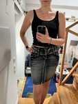 Saia se jeans da Sublevel, tamanho S