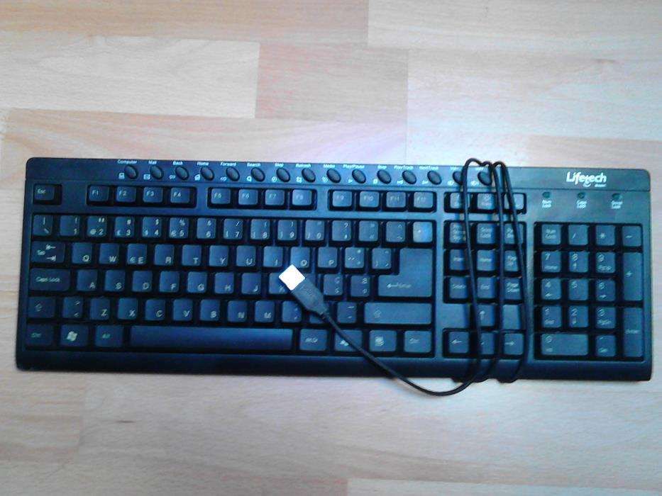 teclado Lifetech + rato ótico Canyon